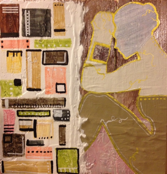 Next in a series of Mosaic Women from The Flavor of Mixed Media